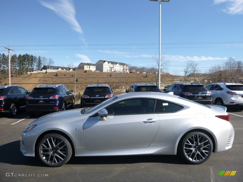 Silver Lining Metallic 2016 Lexus RC 350 F Sport AWD Coupe Exterior Photo #118822323