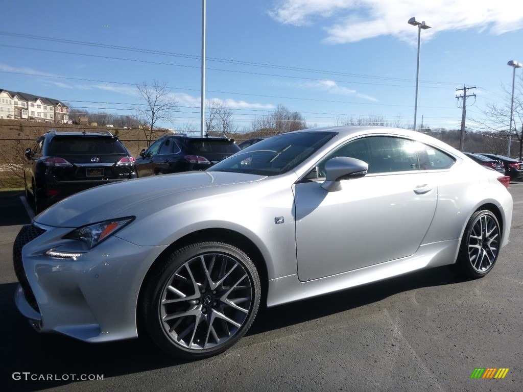 Silver Lining Metallic 2016 Lexus RC 350 F Sport AWD Coupe Exterior Photo #118822338