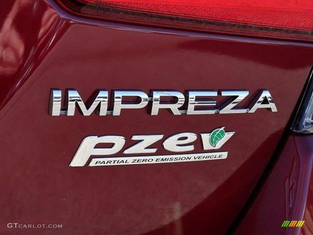 2017 Impreza 2.0i Premium 4-Door - Venetian Red Pearl / Ivory photo #29