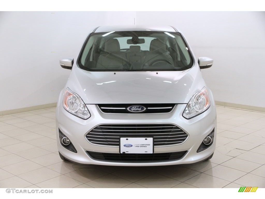 2015 C-Max Hybrid SEL - Ingot Silver Metallic / Medium Light Stone photo #2