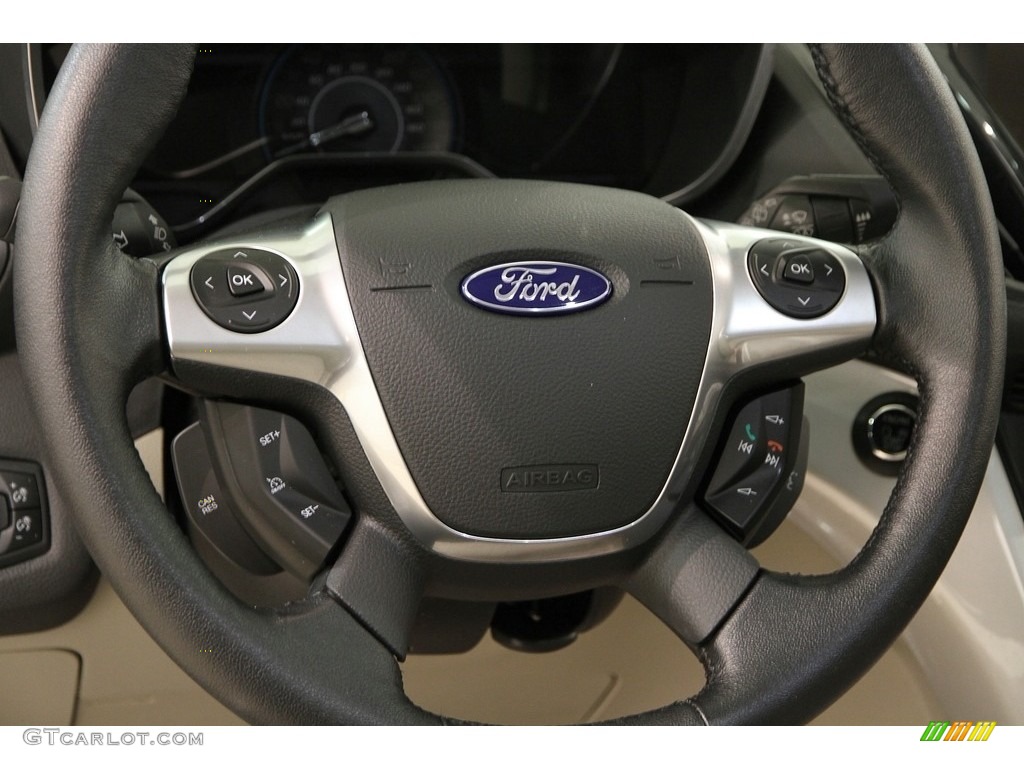 2015 C-Max Hybrid SEL - Ingot Silver Metallic / Medium Light Stone photo #6