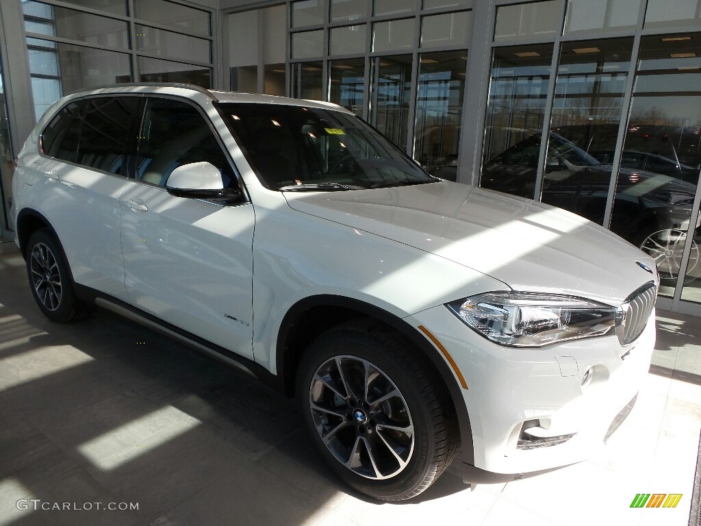 Alpine White BMW X5