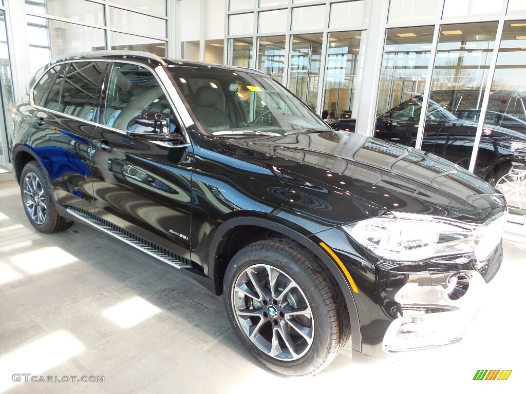 2017 X5 xDrive35i - Jet Black / Black photo #1