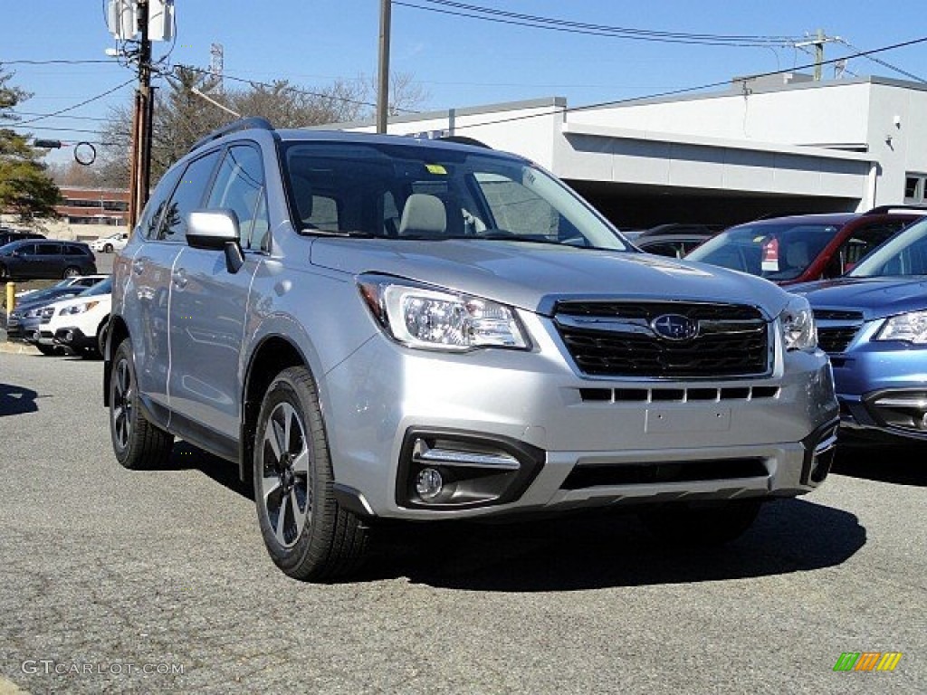 2017 Forester 2.5i Limited - Ice Silver Metallic / Gray photo #1