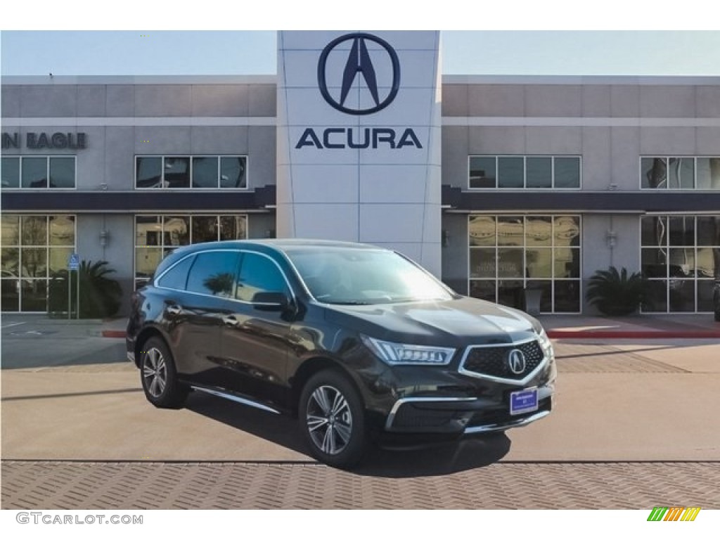 2017 MDX  - Crystal Black Pearl / Ebony photo #1