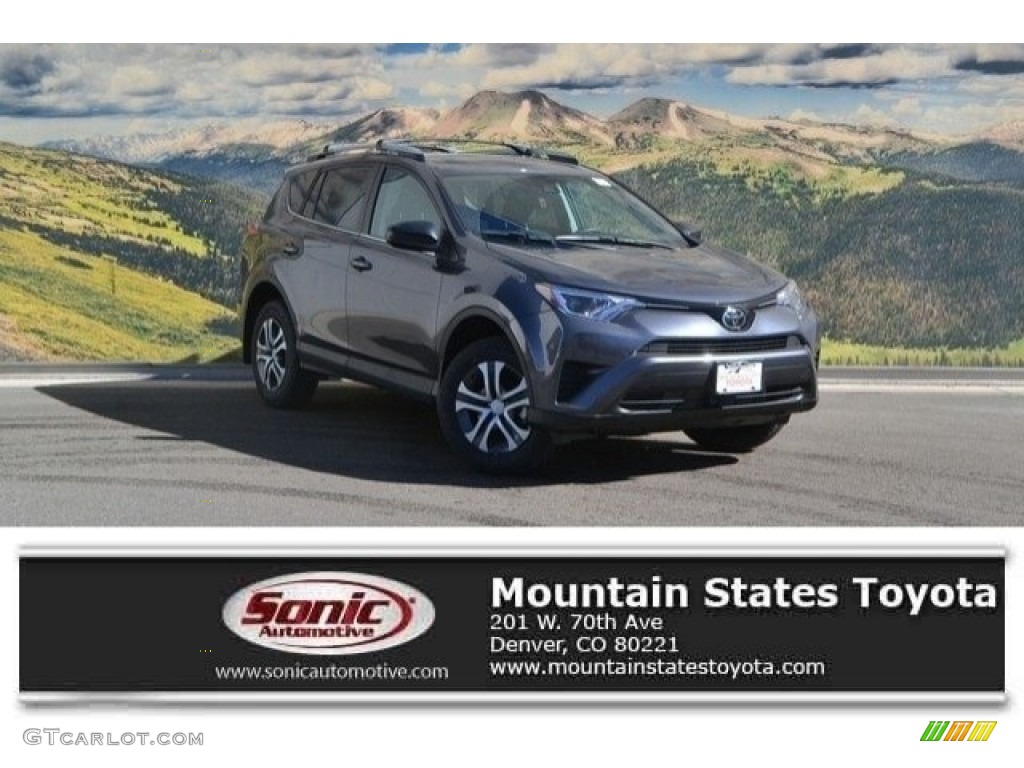 2017 RAV4 LE AWD - Magnetic Gray Metallic / Black photo #1