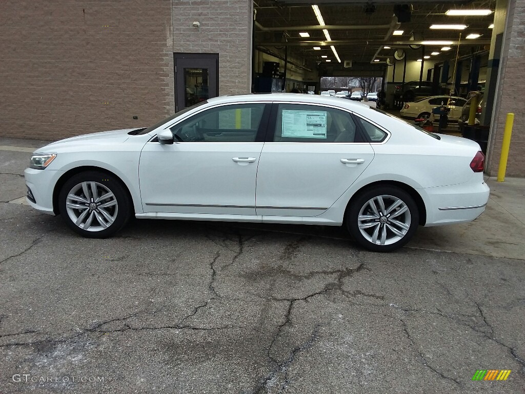 Pure White 2017 Volkswagen Passat V6 SE Sedan Exterior Photo #118827319