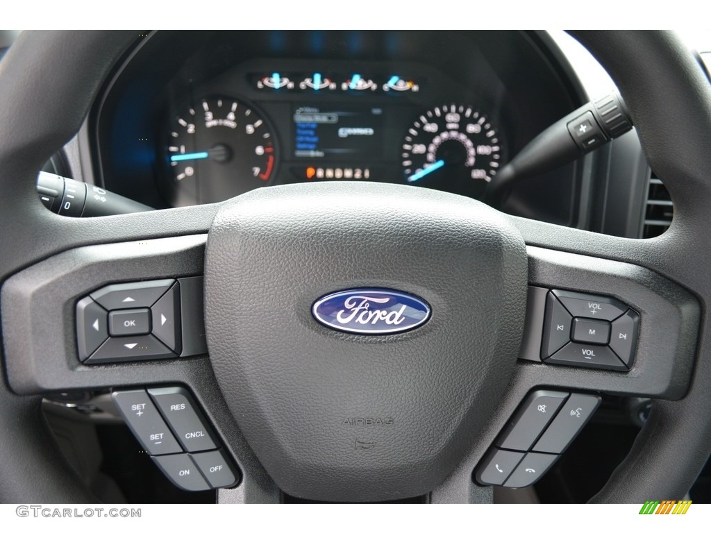 2017 F150 XLT SuperCab 4x4 - Lightning Blue / Black photo #17