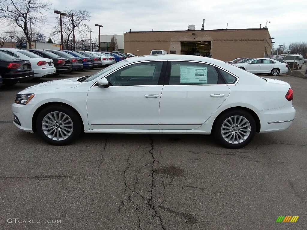 Pure White 2017 Volkswagen Passat SE Sedan Exterior Photo #118828567