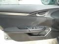 2017 Polished Metal Metallic Honda Civic EX Hatchback  photo #9