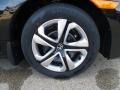 2017 Crystal Black Pearl Honda Civic LX Sedan  photo #3