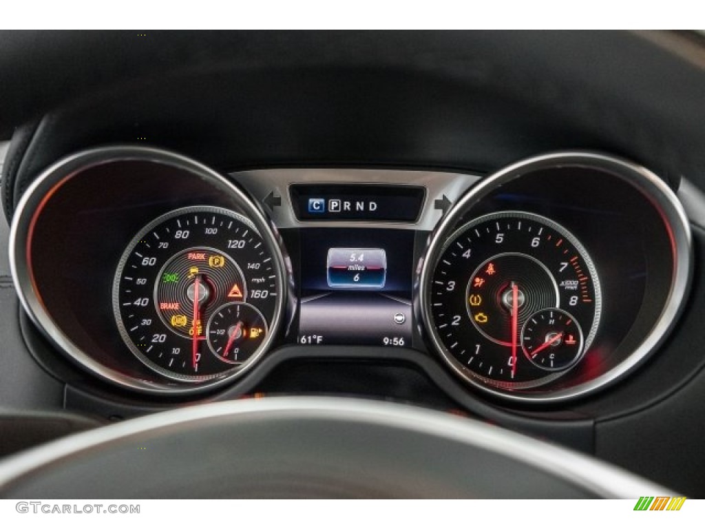 2017 Mercedes-Benz SL 450 Roadster Gauges Photo #118830727