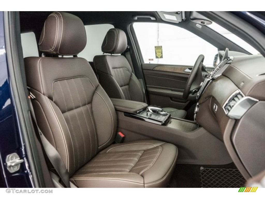 Espresso Brown Interior 2017 Mercedes-Benz GLS 450 4Matic Photo #118830880
