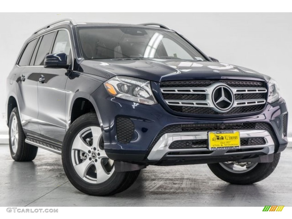 Lunar Blue Metallic 2017 Mercedes-Benz GLS 450 4Matic Exterior Photo #118831090