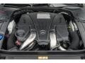 4.7 Liter DI biturbo DOHC 32-Valve VVT V8 2017 Mercedes-Benz S 550 Sedan Engine