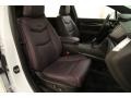 2017 Cadillac XT5 Carbon Plum Interior Front Seat Photo