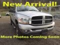 Bright Silver Metallic 2006 Dodge Ram 2500 SLT Quad Cab 4x4