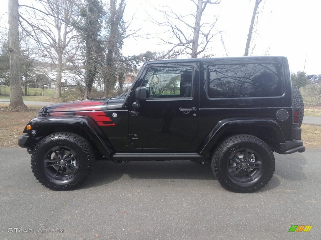 2017 Wrangler Winter Edition 4x4 - Black / Black photo #1