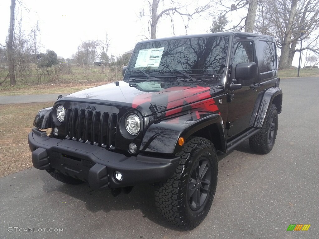 2017 Wrangler Winter Edition 4x4 - Black / Black photo #2
