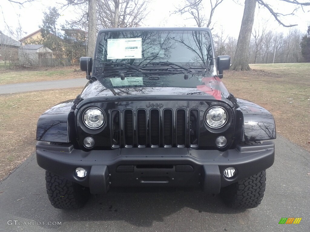 2017 Wrangler Winter Edition 4x4 - Black / Black photo #3
