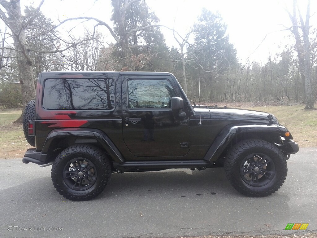 2017 Wrangler Winter Edition 4x4 - Black / Black photo #5