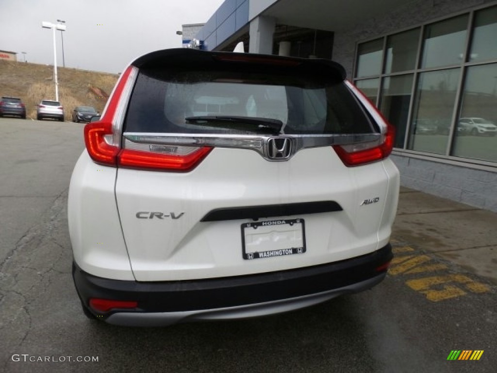 2017 CR-V LX AWD - White Diamond Pearl / Ivory photo #7