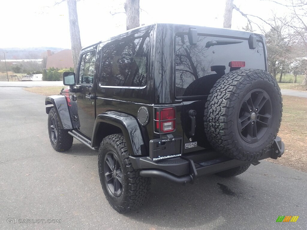 2017 Wrangler Winter Edition 4x4 - Black / Black photo #8