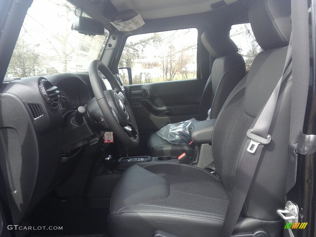 2017 Wrangler Winter Edition 4x4 - Black / Black photo #11