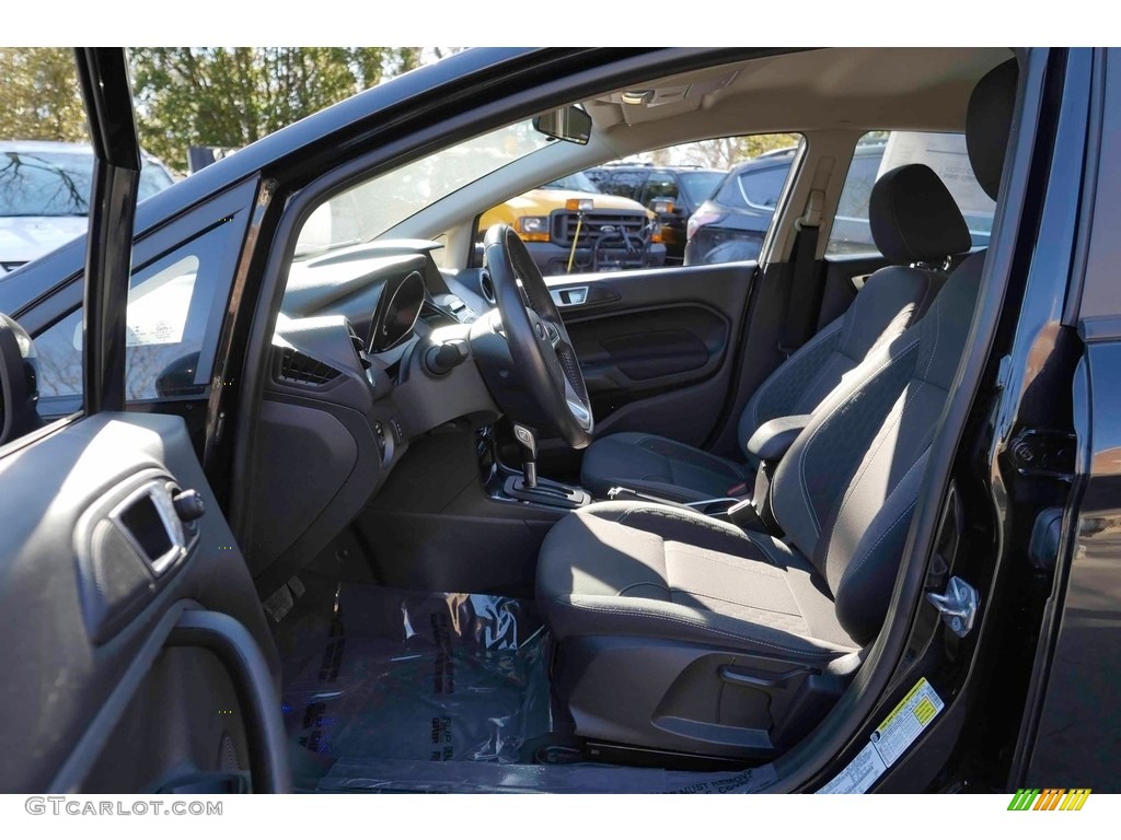 2015 Fiesta SE Hatchback - Tuxedo Black Metallic / Charcoal Black photo #14