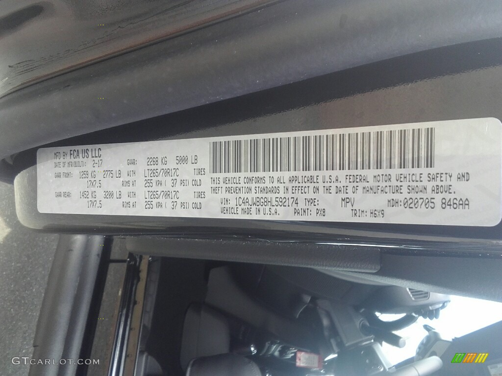 2017 Wrangler Winter Edition 4x4 - Black / Black photo #25