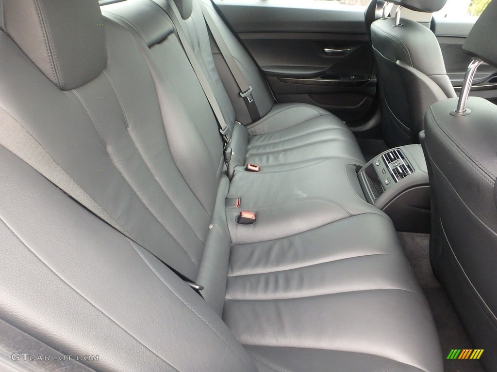 2016 6 Series 640i xDrive Gran Coupe - Mineral White Metallic / Black photo #14
