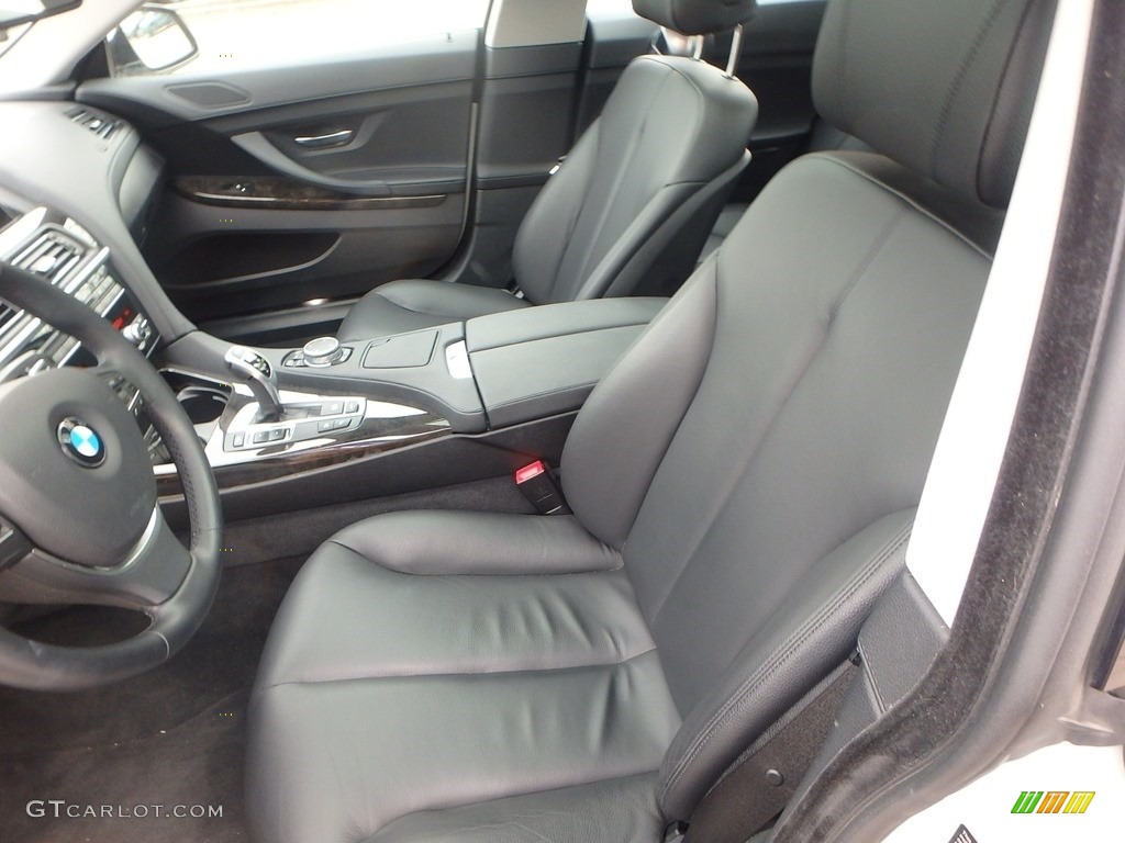 2016 6 Series 640i xDrive Gran Coupe - Mineral White Metallic / Black photo #15