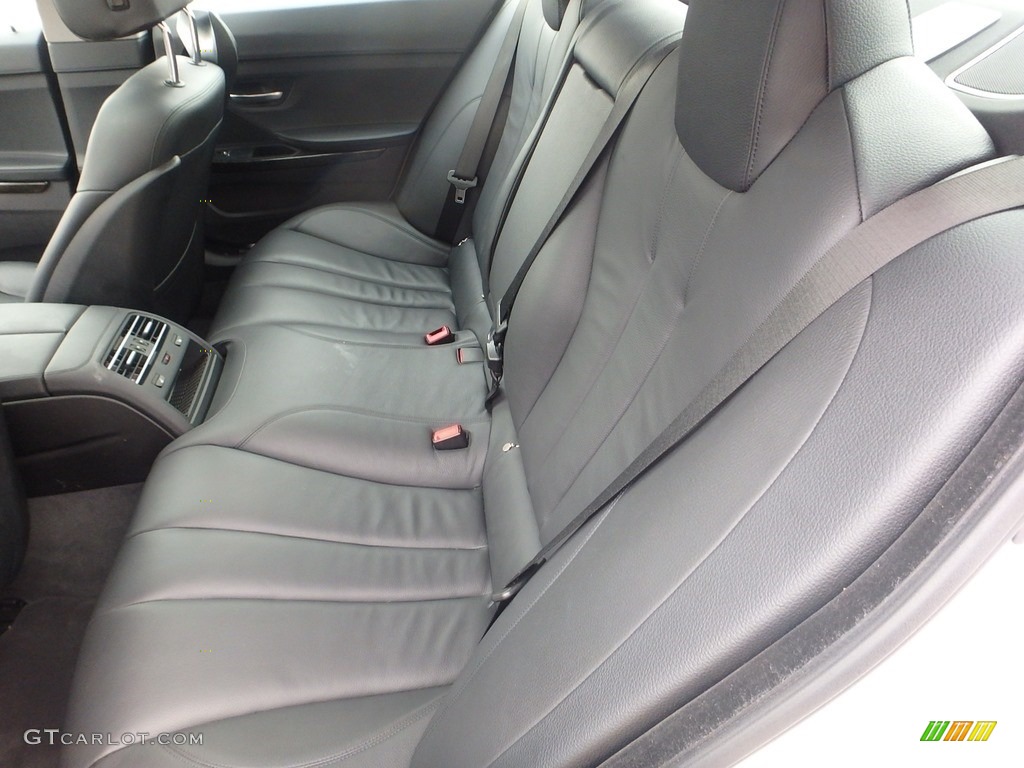 2016 6 Series 640i xDrive Gran Coupe - Mineral White Metallic / Black photo #16