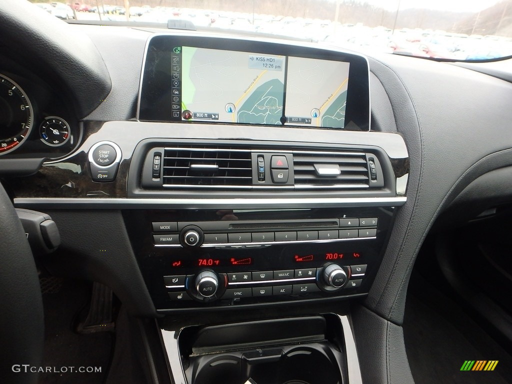 2016 6 Series 640i xDrive Gran Coupe - Mineral White Metallic / Black photo #22