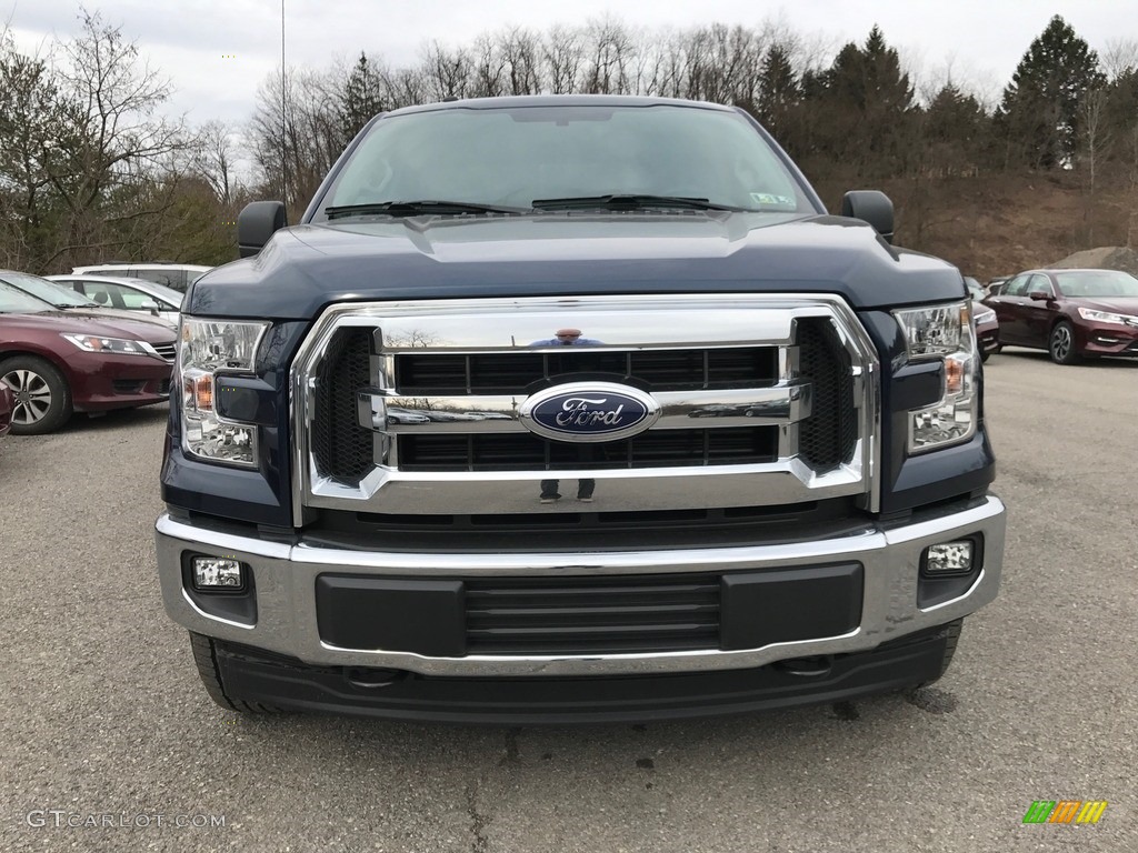2017 F150 XLT SuperCab 4x4 - Blue Jeans / Earth Gray photo #2