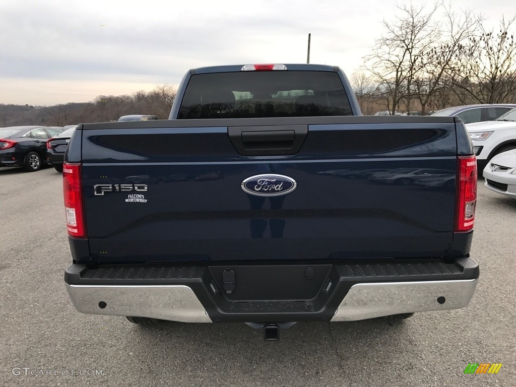 2017 F150 XLT SuperCab 4x4 - Blue Jeans / Earth Gray photo #5