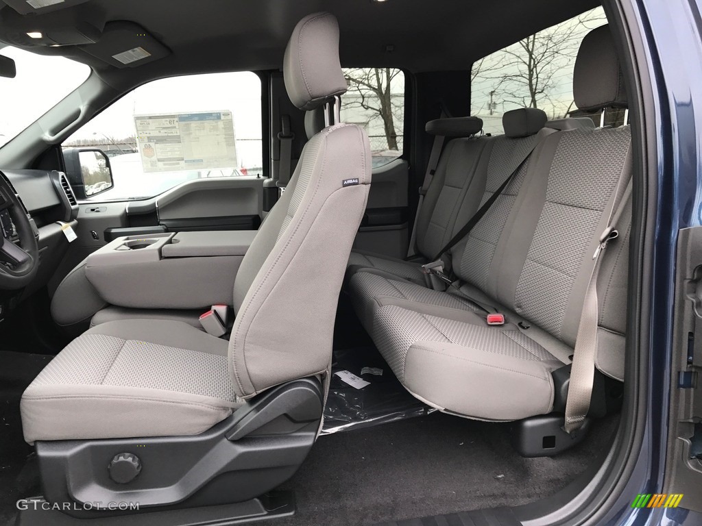 2017 F150 XLT SuperCab 4x4 - Blue Jeans / Earth Gray photo #6
