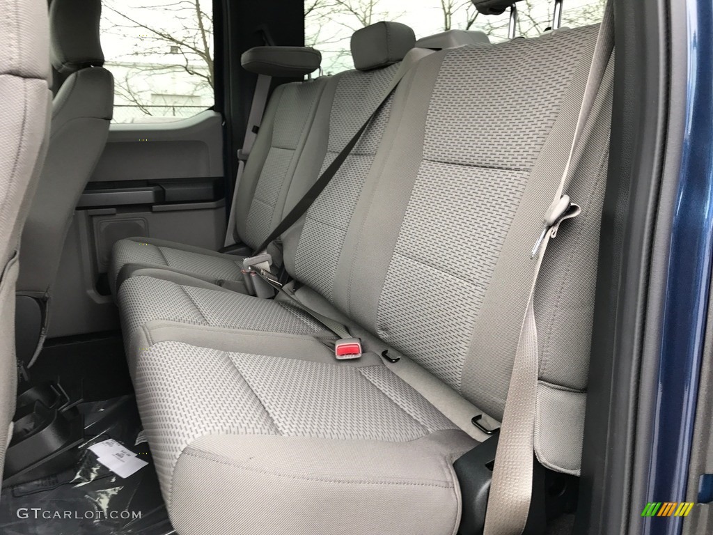 2017 F150 XLT SuperCab 4x4 - Blue Jeans / Earth Gray photo #7