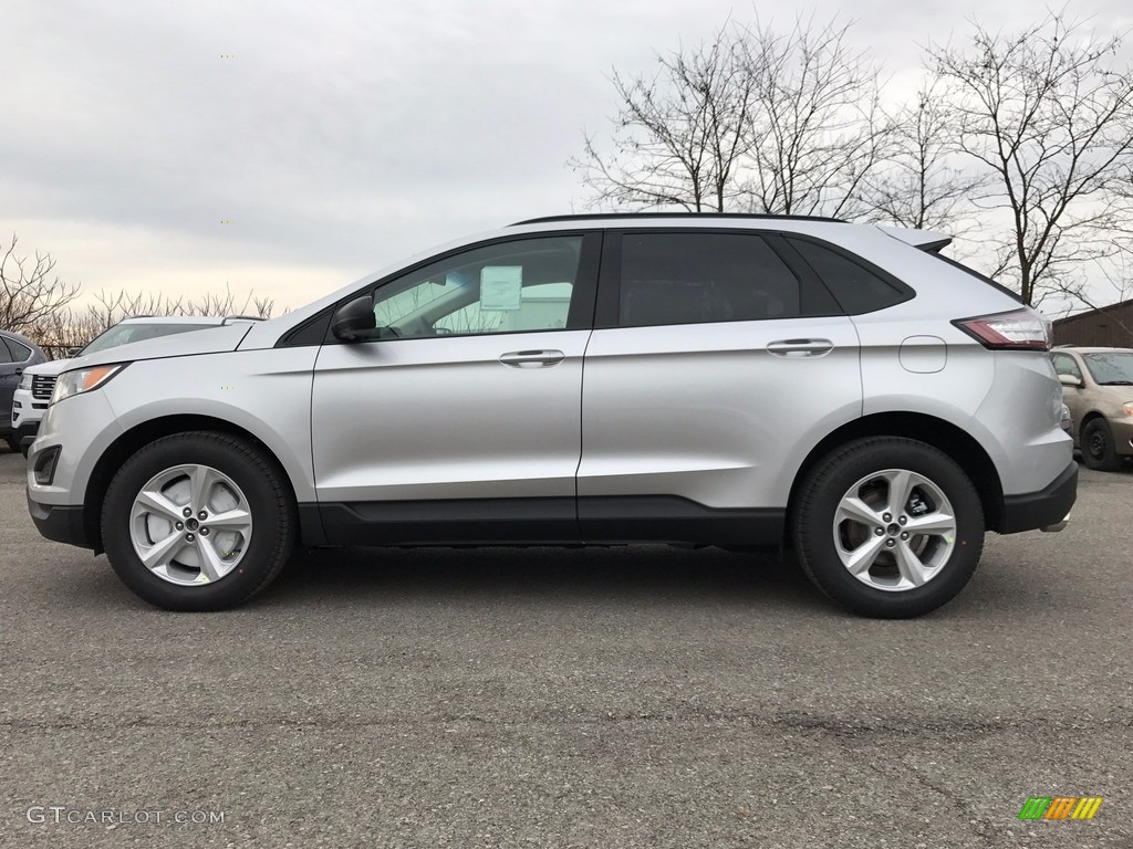Ingot Silver Metallic 2017 Ford Edge SE AWD Exterior Photo #118836136