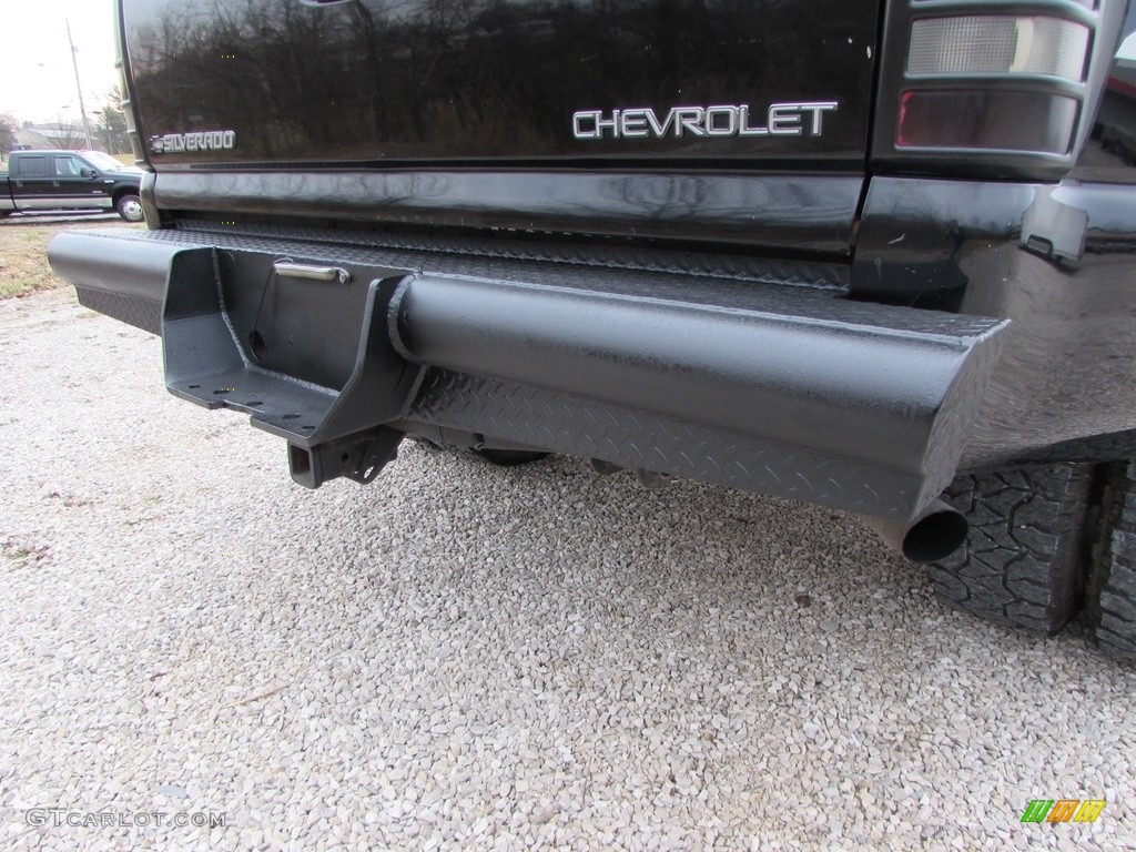 2003 Silverado 3500 LT Crew Cab 4x4 Dually - Black / Tan photo #11