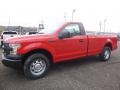 2017 Race Red Ford F150 XL Regular Cab  photo #8