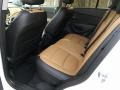 2017 Chevrolet Trax Jet Black/­Brandy Interior Rear Seat Photo