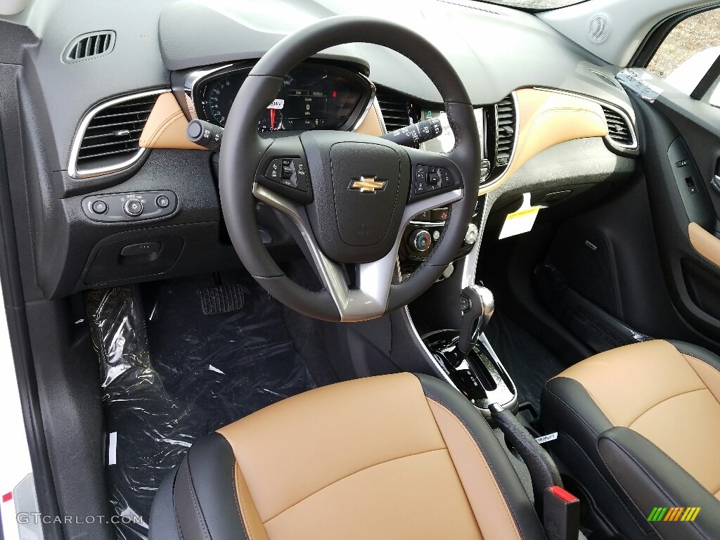 Jet Black/­Brandy Interior 2017 Chevrolet Trax Premier AWD Photo #118837606