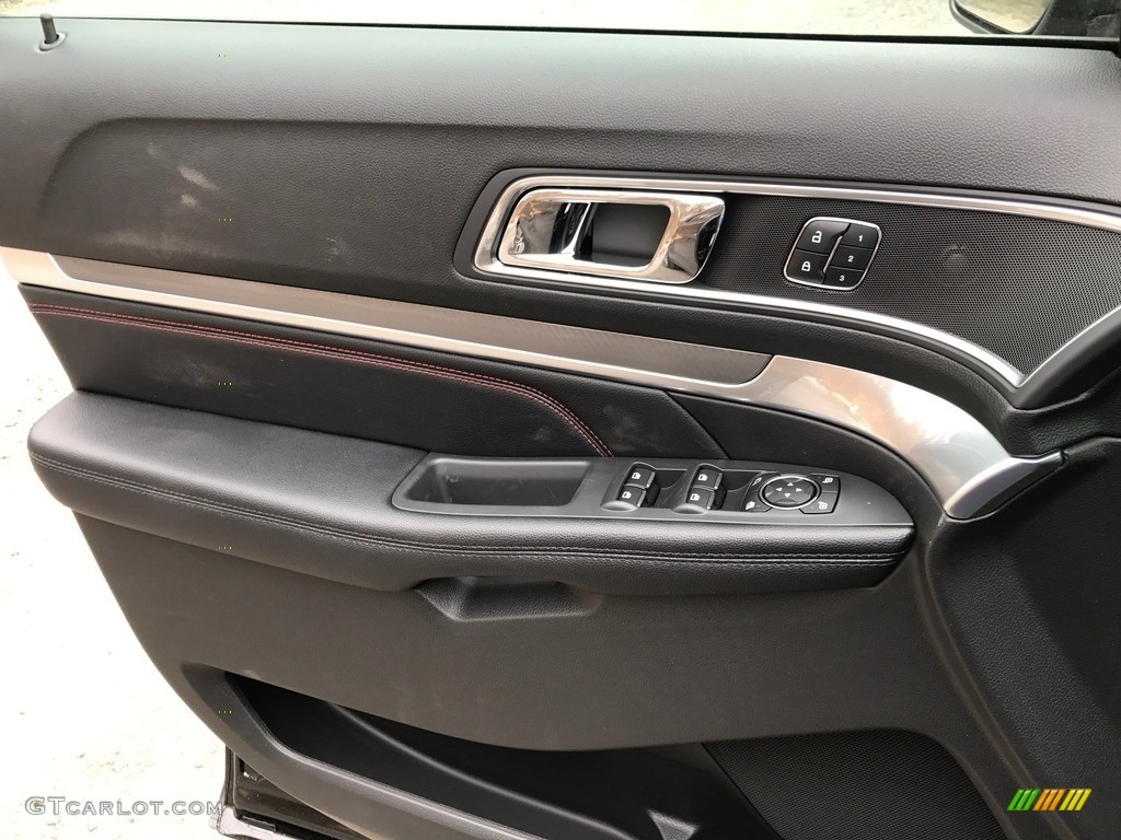2017 Explorer Sport 4WD - Shadow Black / Ebony Black photo #14