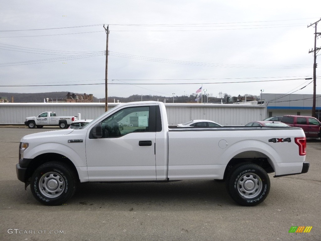 Oxford White 2017 Ford F150 XL Regular Cab 4x4 Exterior Photo #118837897