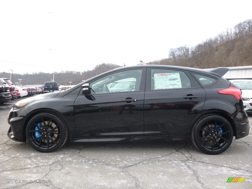 Shadow Black 2017 Ford Focus RS Hatch Exterior Photo #118838324