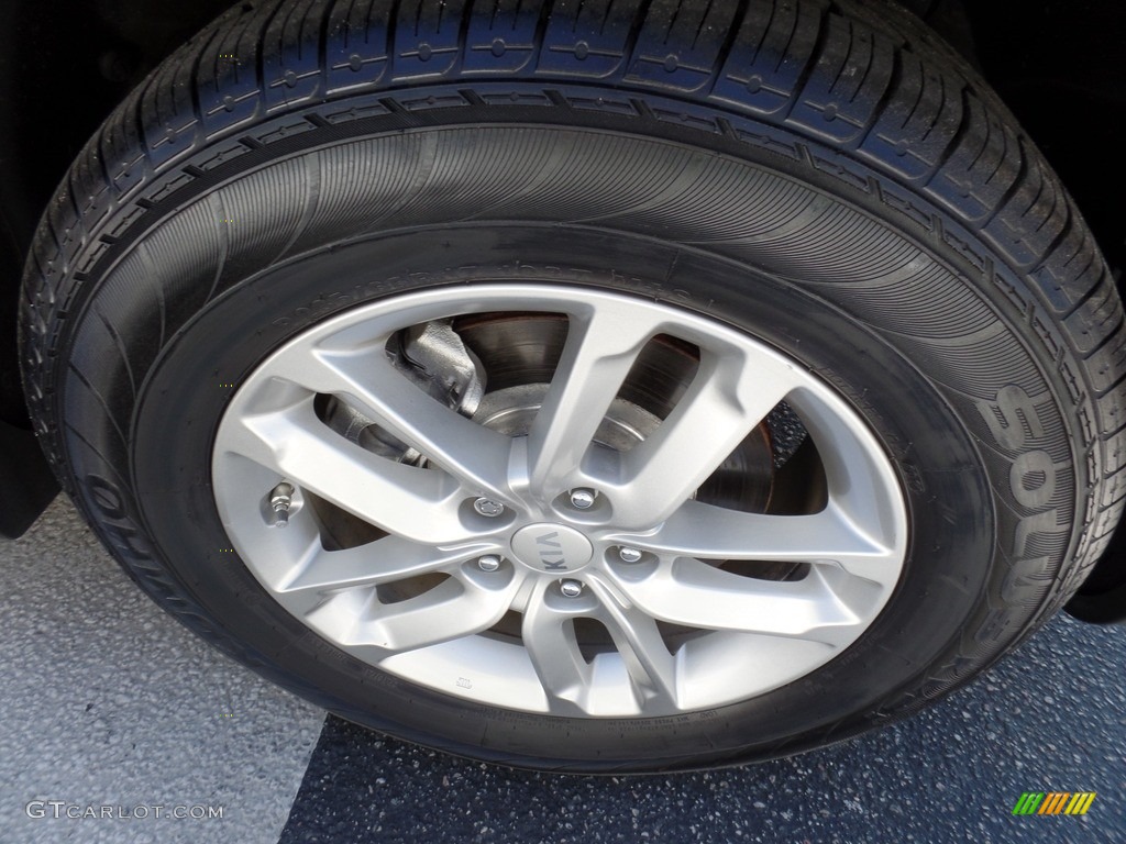 2015 Sorento LX - Snow White Pearl / Black photo #7