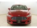 2015 Ruby Red Metallic Ford Fusion Titanium  photo #2