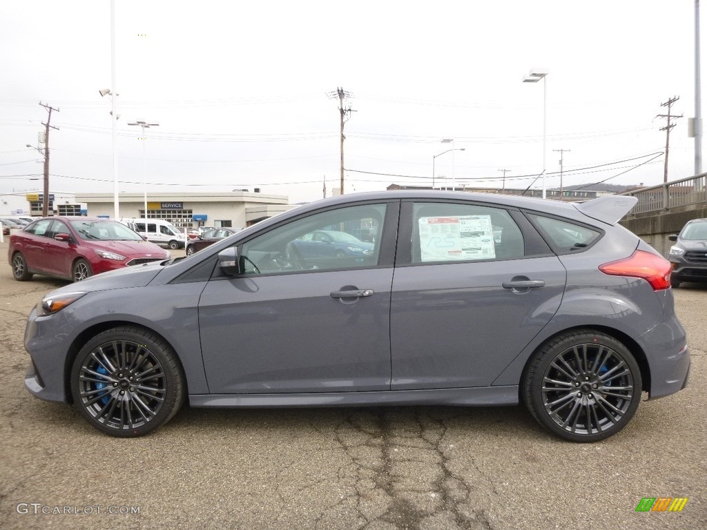 Stealth Gray 2017 Ford Focus RS Hatch Exterior Photo #118838770