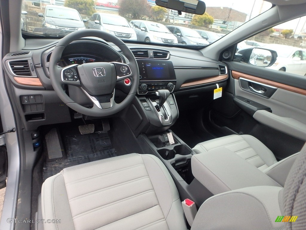 Gray Interior 2017 Honda CR-V EX AWD Photo #118838947